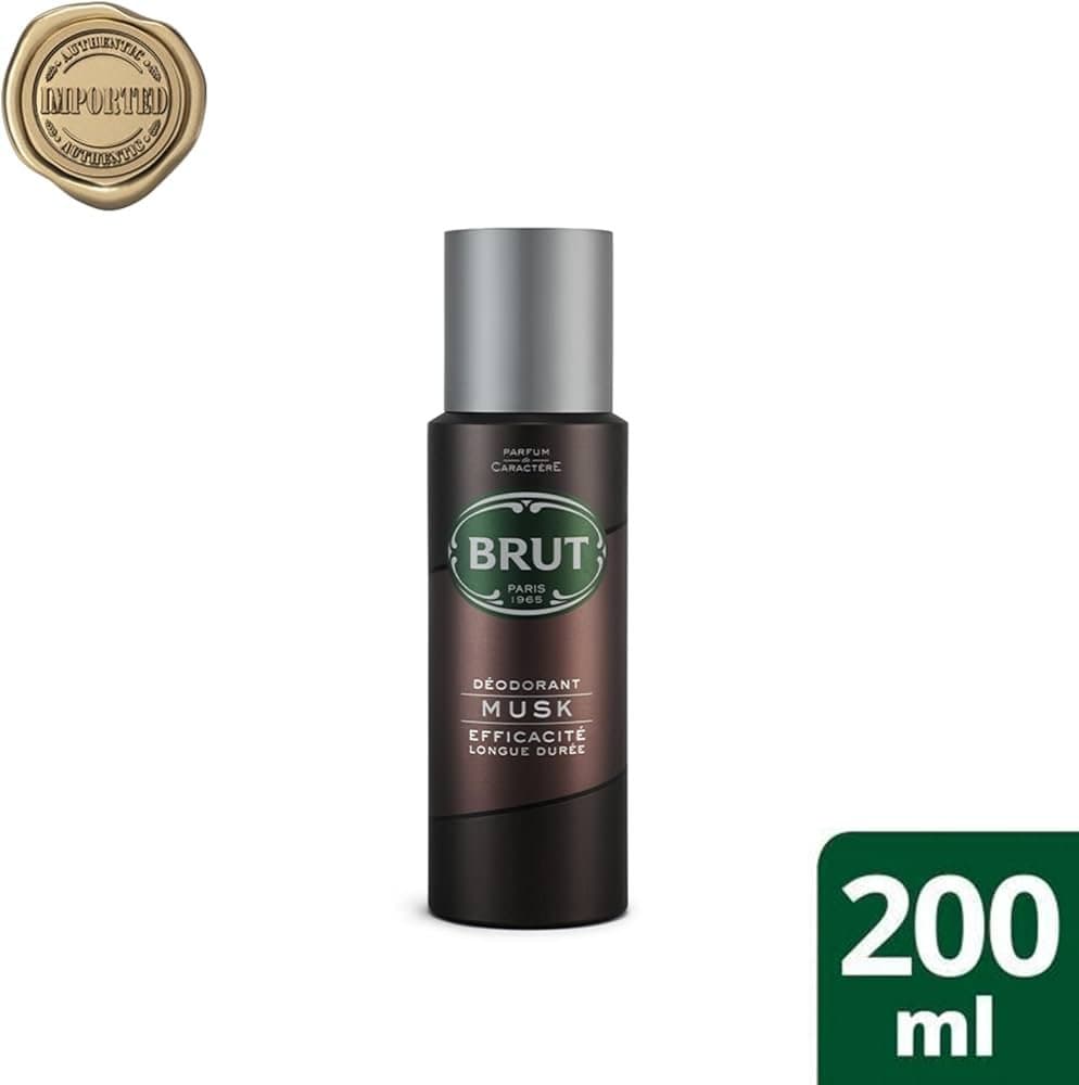 Brut Musk Deodorant Body Spray 200ml - Others