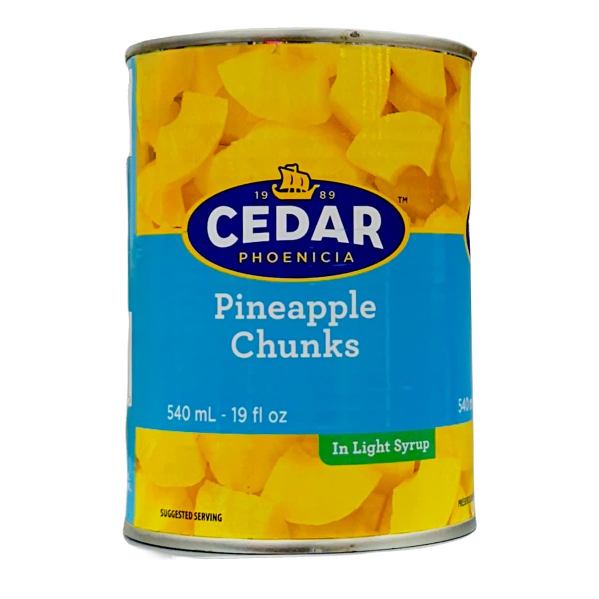 CEDAR Pineapple Chunks 540ml - Others