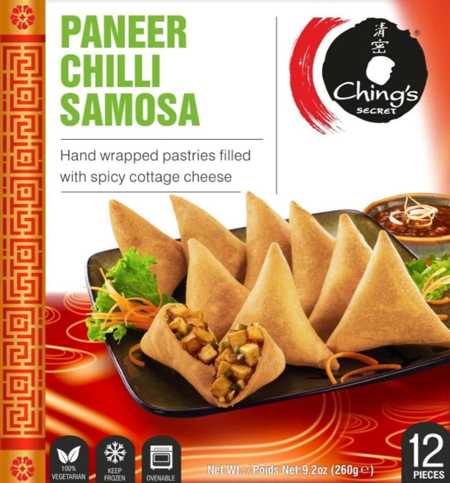CHINGS Paneer Chilli Samosa - Frozen