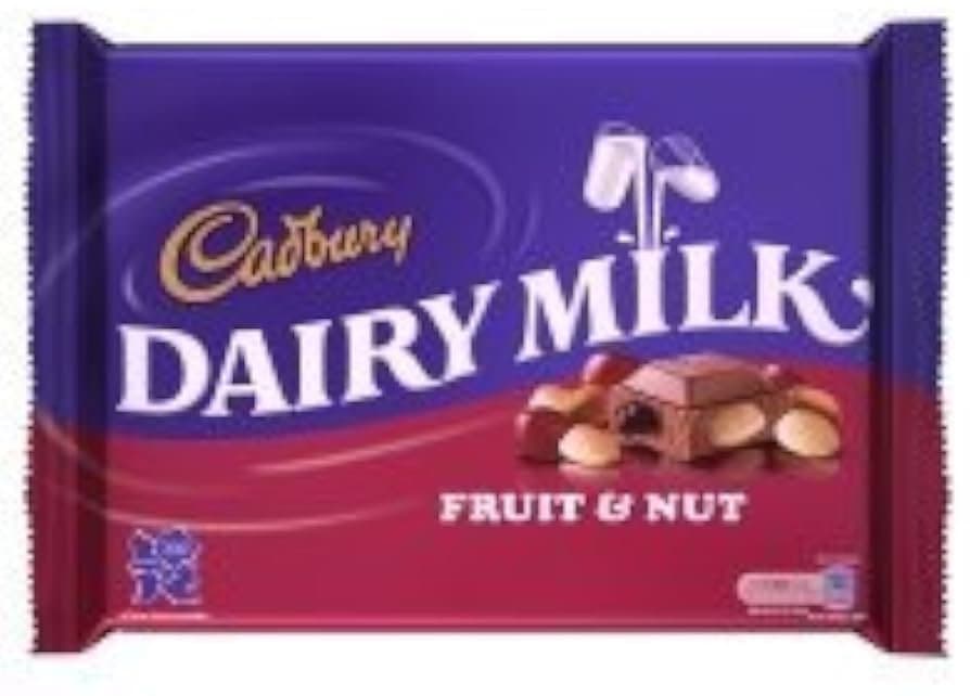 Cadbury Chocolate Fruit & Nut 38g - Snacks & Namkeen