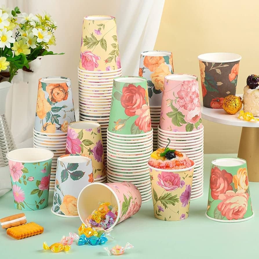 Cafe Express Disposable Cups 7oz 100pcs - Household & Cleaning