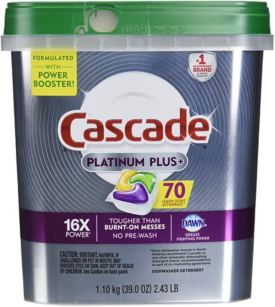 Cascade Dishwashing Pods 15pcs - Household