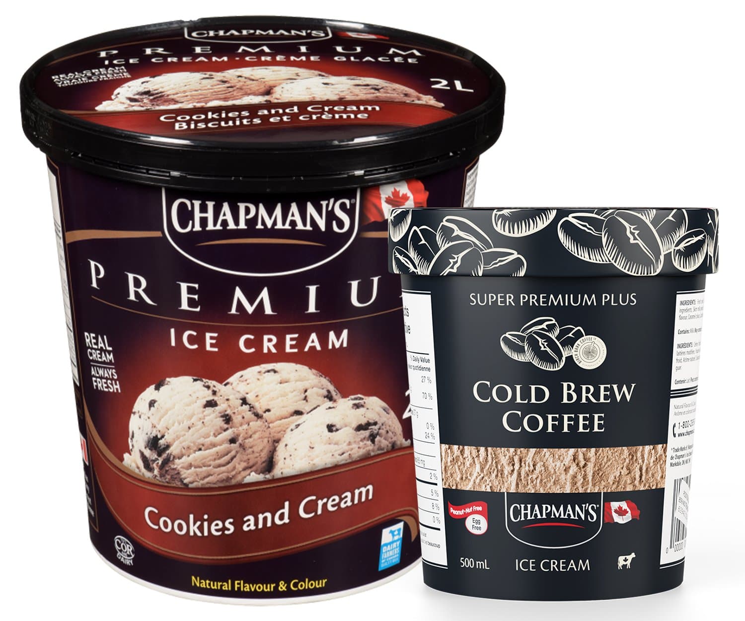 Chapman's Ice Cream Chocolate 2L - Frozen