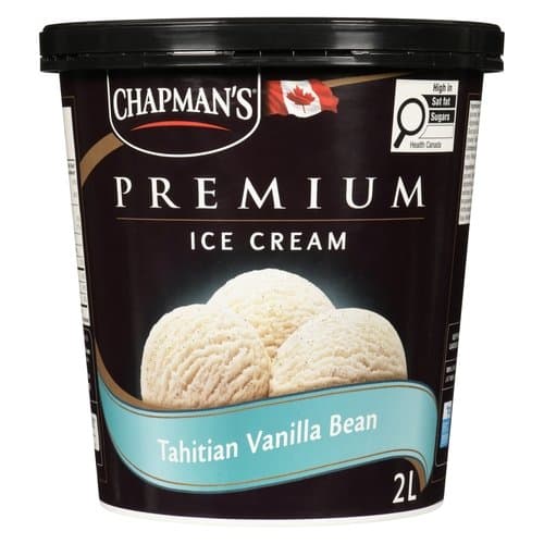 Chapman's Ice Cream Vanilla 2L - Frozen
