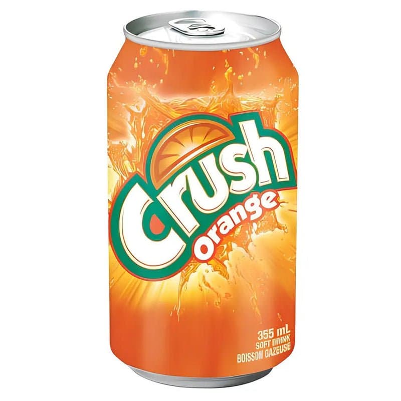 Crush Orange Soft Drink 12x355ml - Beverages