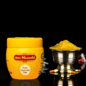 Cycle Om Shanthi Chandan Tika 40g - Pooja & Religious Items