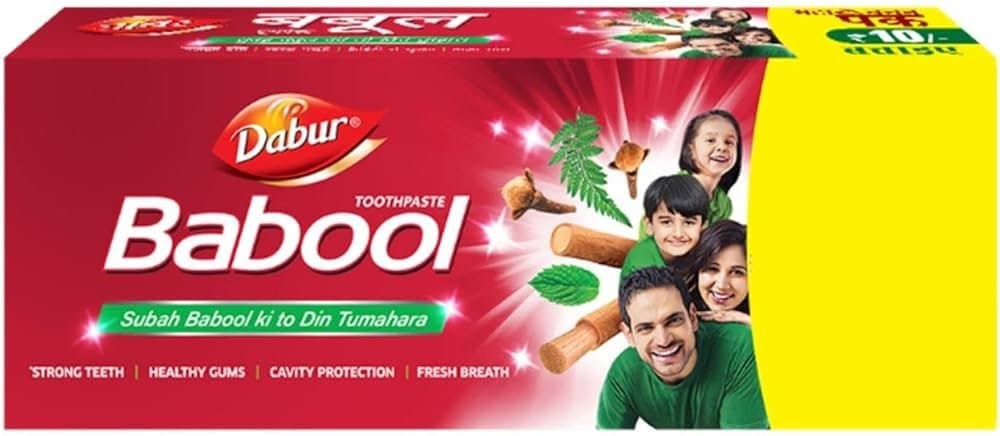 Dabur Babool Toothpaste 350g - Health & Care
