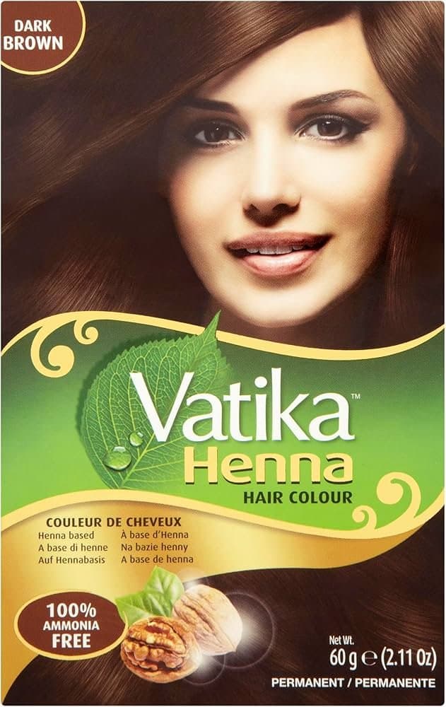 Dabur Vatika Henna Dark Brown - Health & Care