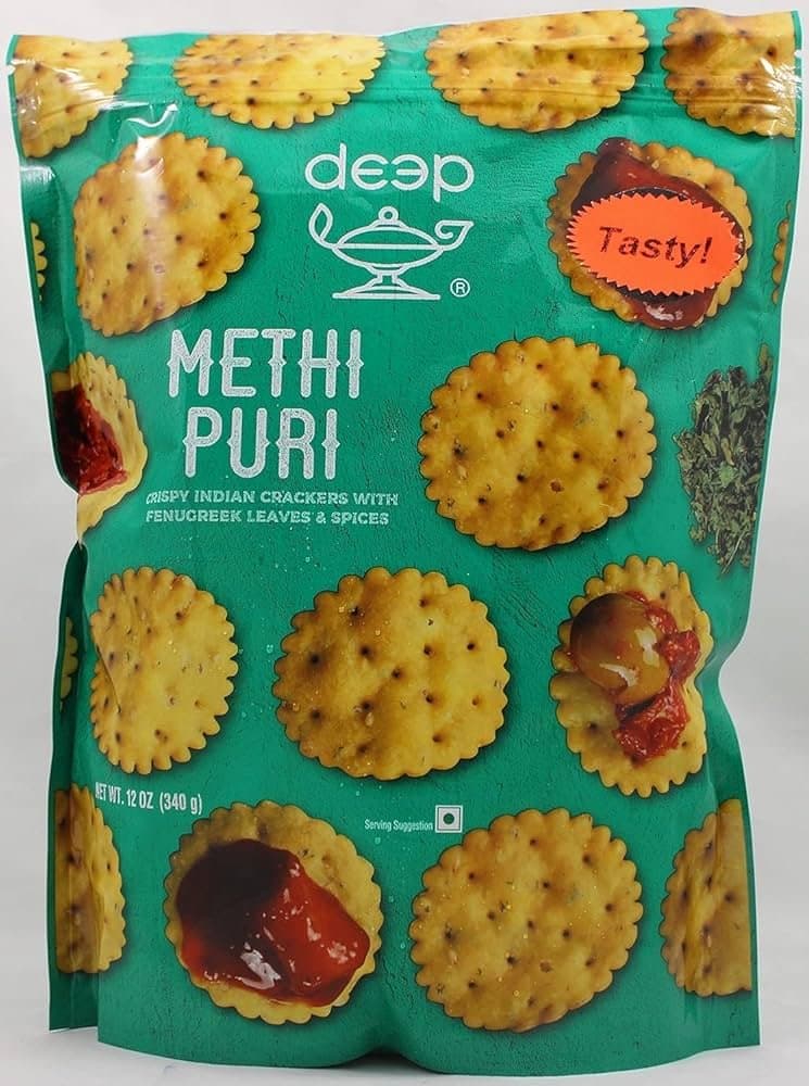 Deep Bajri Methi Puri - Snacks