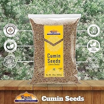 Deep Cumin Seeds 800g - Spices and Herbs