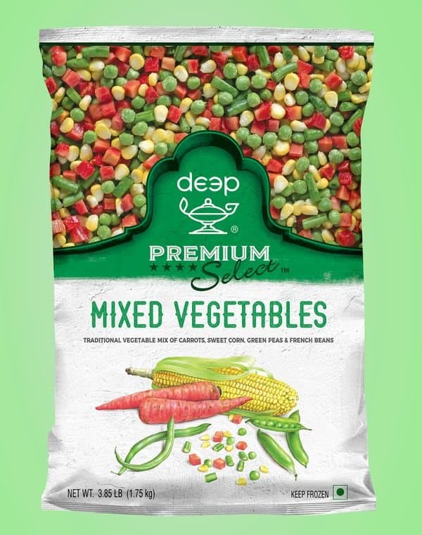 Deep Frozen Mixed Vegetables 3.85lb - Frozen