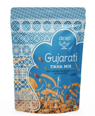 Deep Gujarati Tikha Mix 340g - Snacks