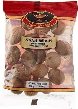 Deep Jaifal Nutmeg Whole 100g - Spices and Herbs