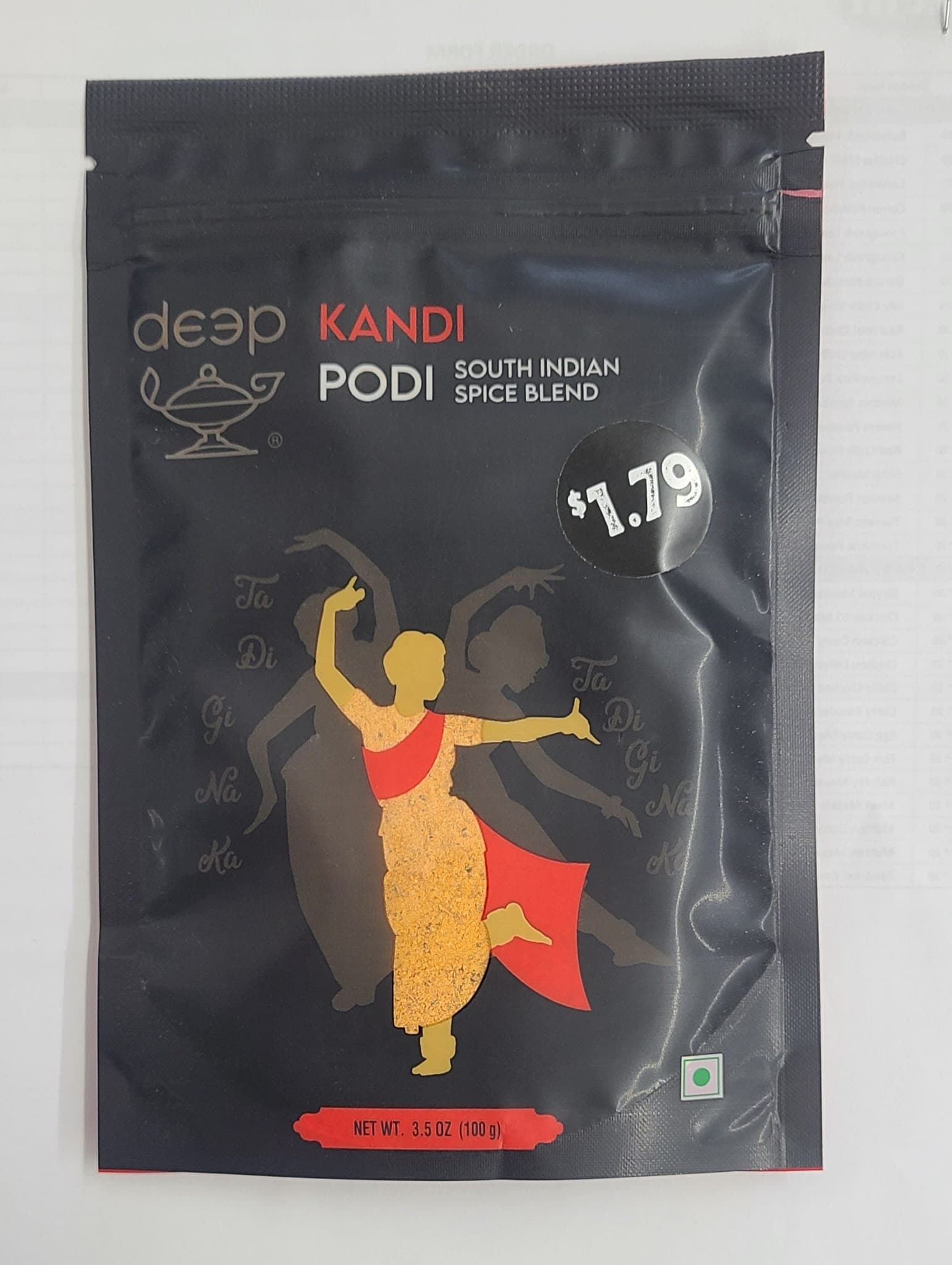 Deep Kandi Podi Powder 100g - Spices and Herbs