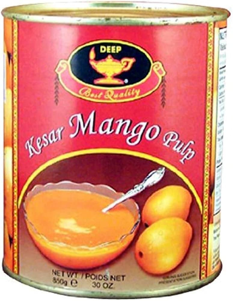 Deep Kesar Mango Pulp 6pack - Others