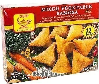 Deep Mixed Vegetable Samosa 12pcs - Frozen