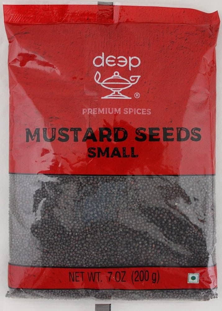 Deep Mustard Seeds 200g - Spices and Herbs