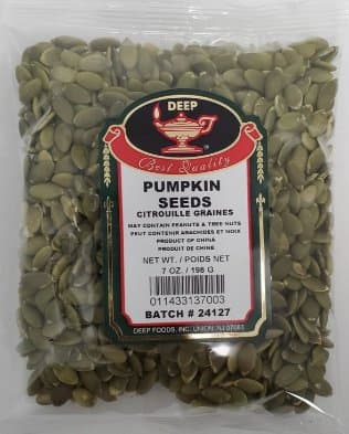 Deep Pumpkin Seeds 198g - Snacks