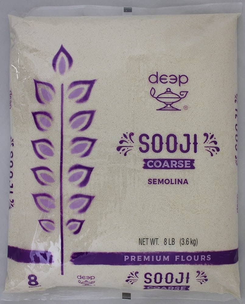 Deep Sooji 8lb - Flour & Grains