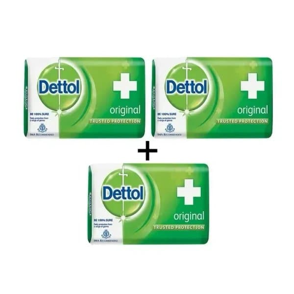 Dettol Original Soap 4x150g - Health & Care