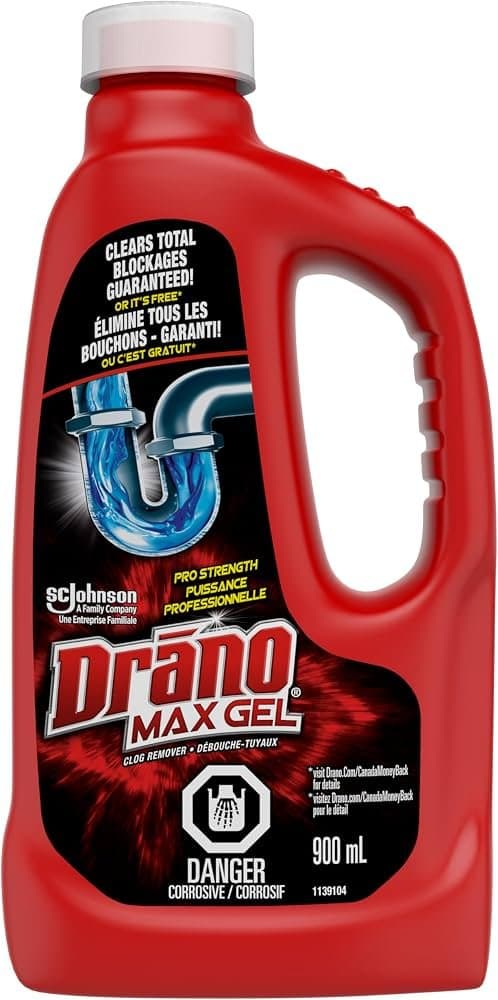 Drano Max Gel 900ml - Household