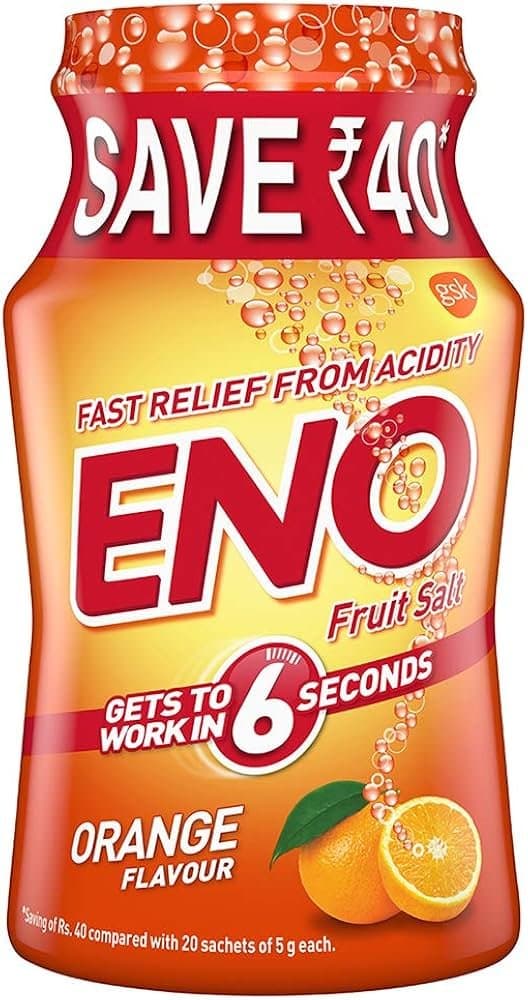 ENO Orange Flavor 100g - Health & Care