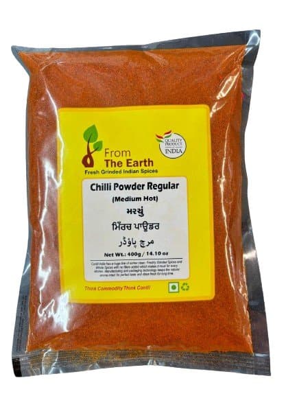 FROM THE EARTH Extra Hot Chilli Powder 200g - Spices & Masalas