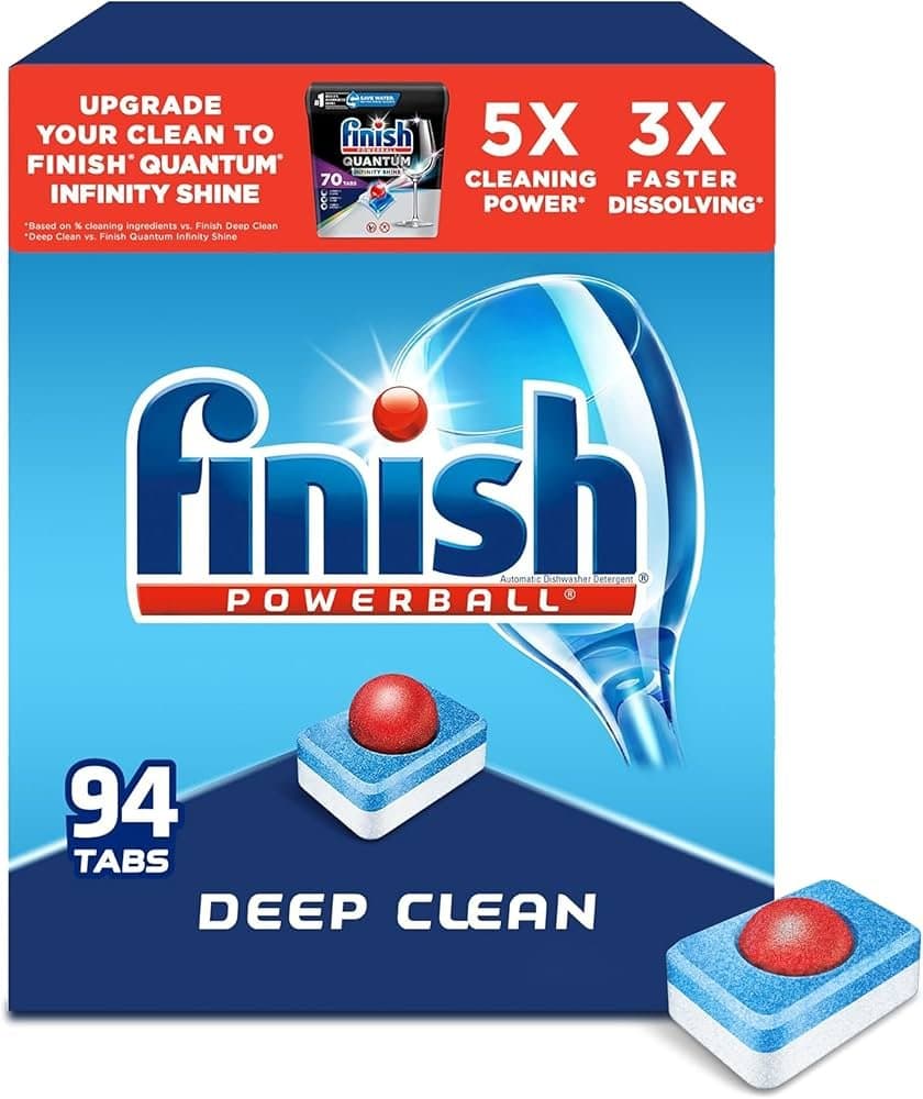 Finish Dishwasher Detergent Tablets 11pcs - Household