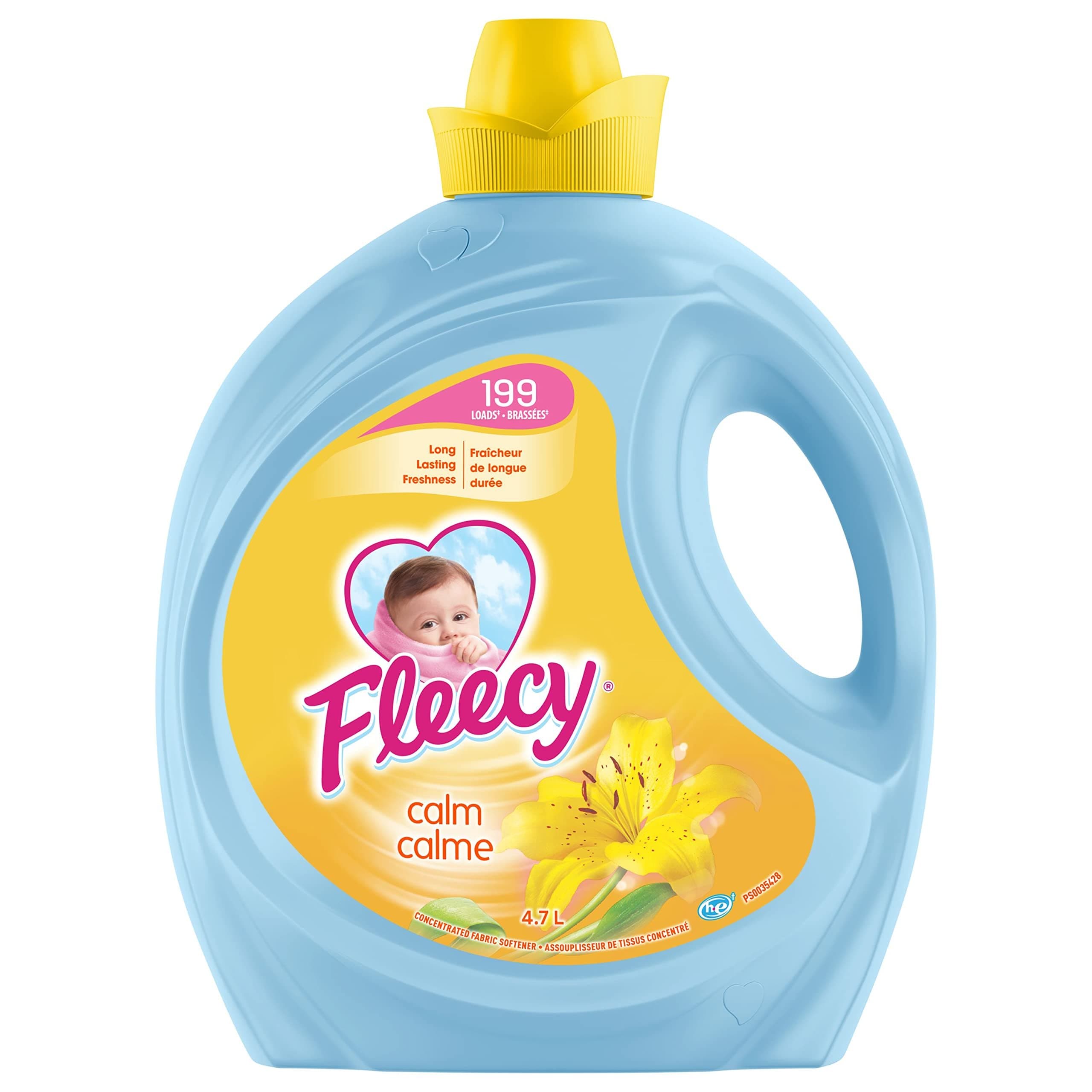 Fleecy Fabric Softener Calm 1.36L - Household