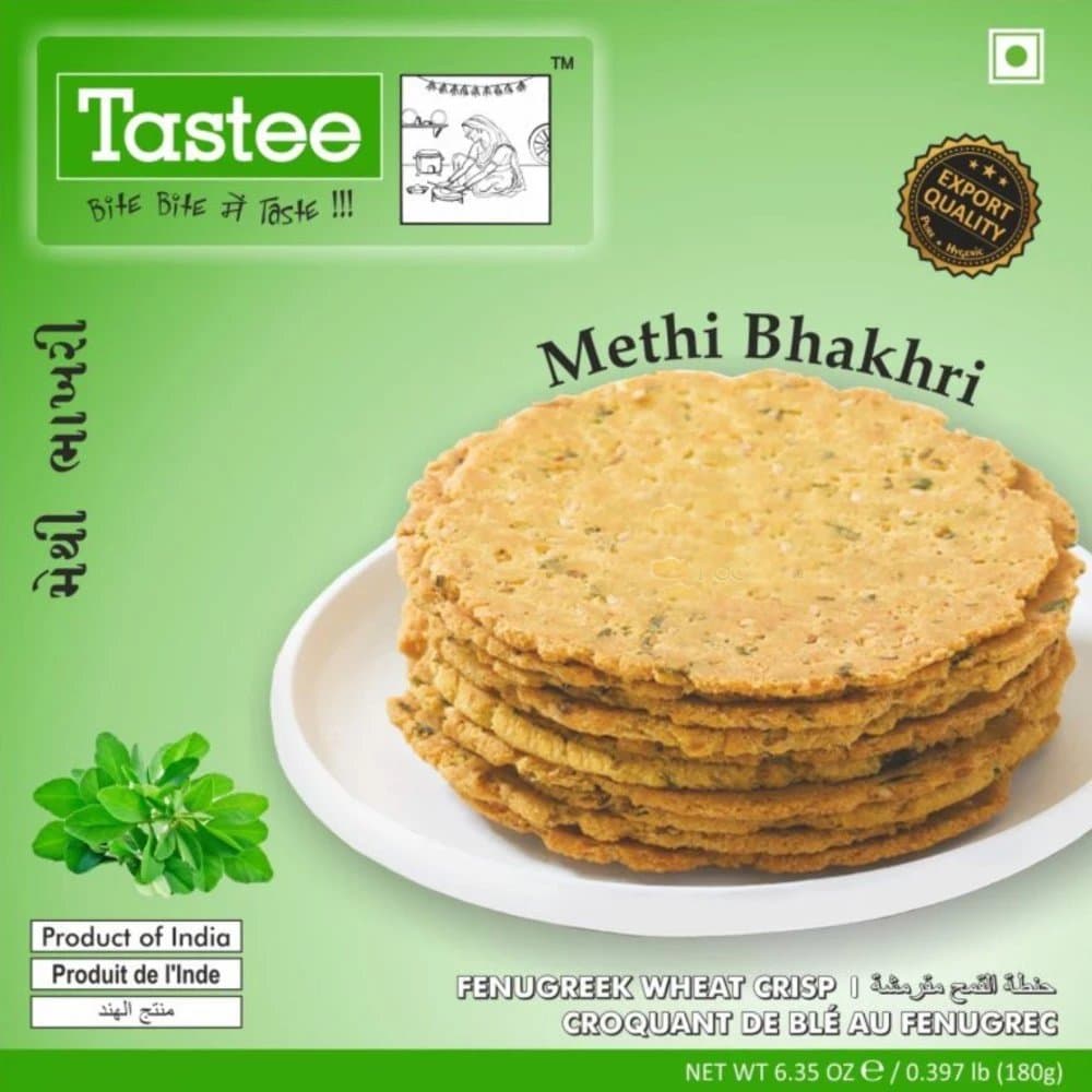 From The Earth Bhakhri Methi 200g - Snacks