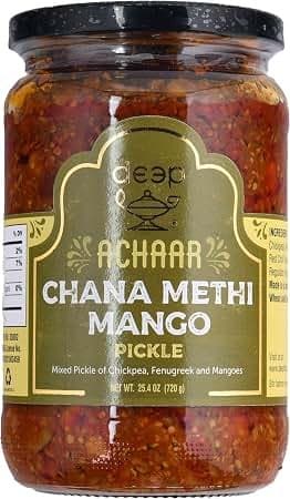 From The Earth Chana Methi Pickle 500g - Condiments, Pickles & Sauces