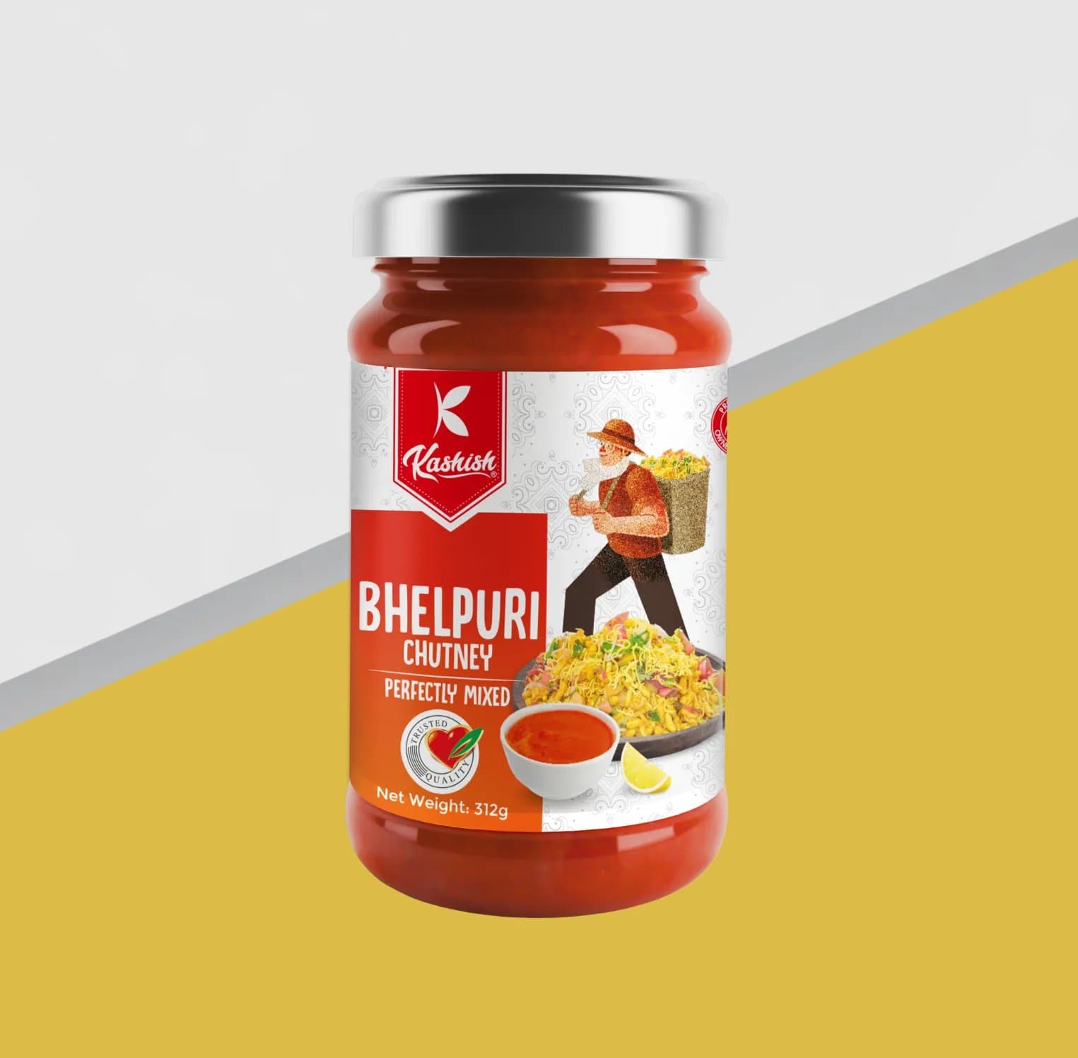 From The Earth Chutney Bhelpuri 312g - Condiments, Pickles & Sauces