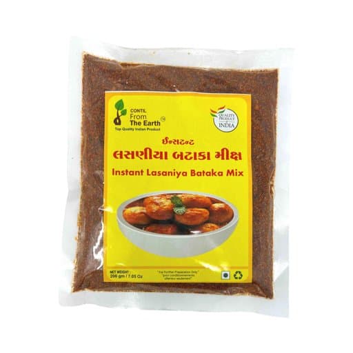 From The Earth Masala Lasaniya Bataka 200g - Ready-to-Cook