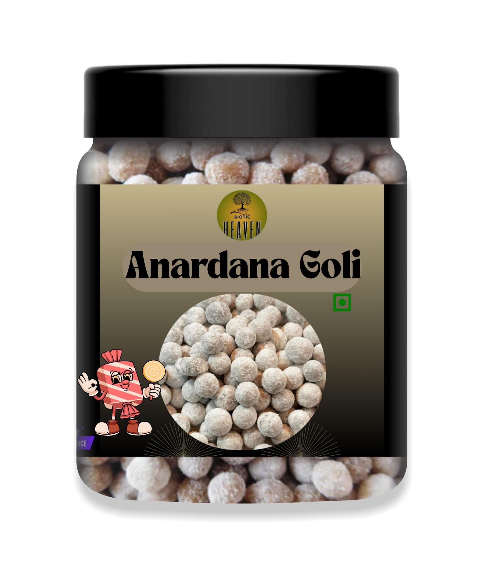 From The Earth Mukhwas Anardana Goli 200g - Snacks