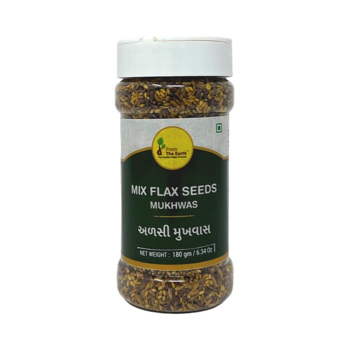 From The Earth Mukhwas Flax Seeds 200g - Snacks