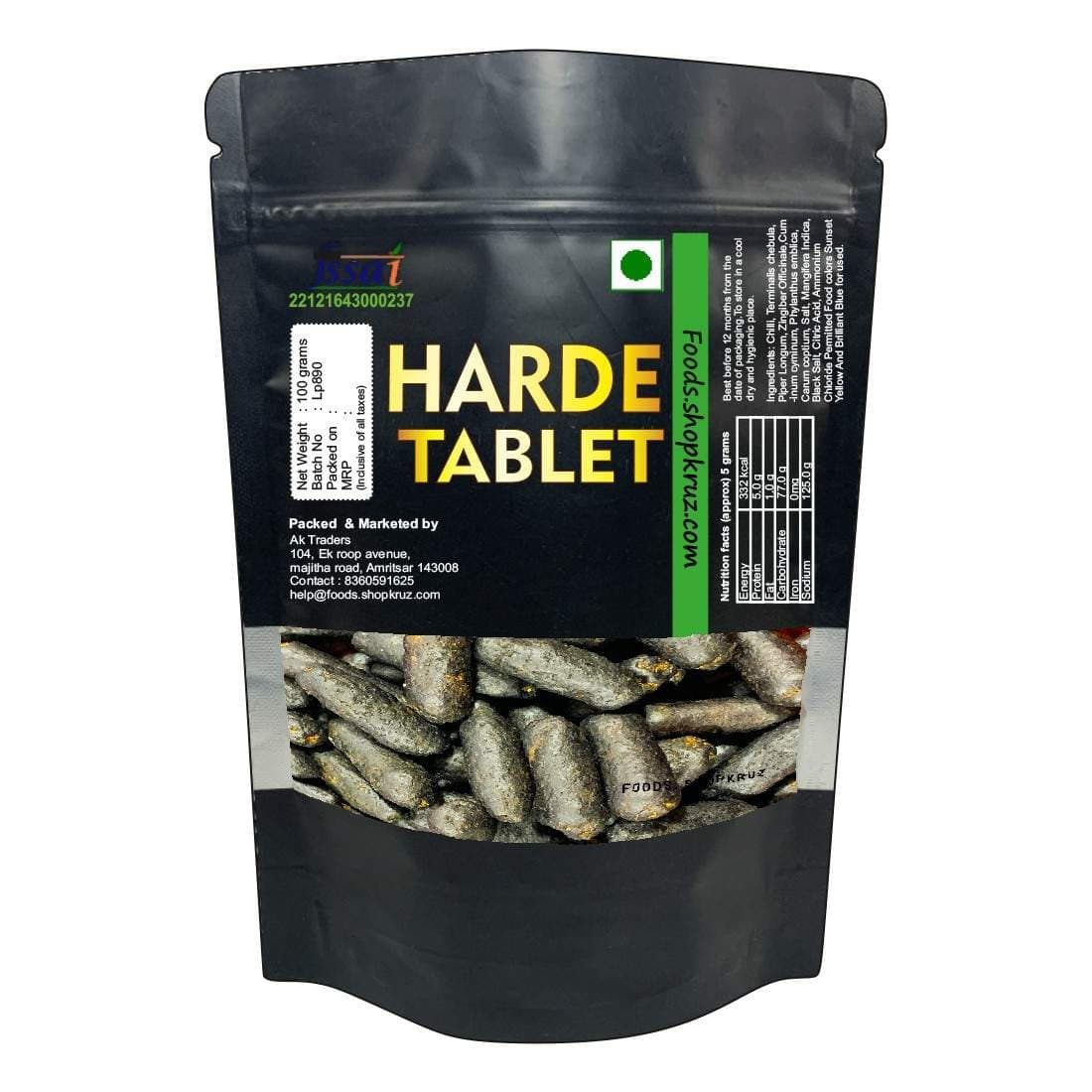From The Earth Mukhwas Harde Vati 200g - Snacks
