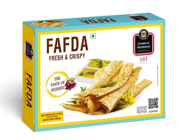 From The Earth Namkeen Fafda 350g - Snacks