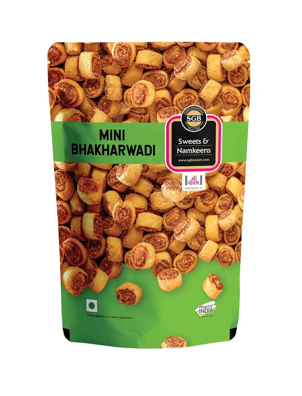 From The Earth Namkeen Mini Bhakharwadi 330g - Snacks