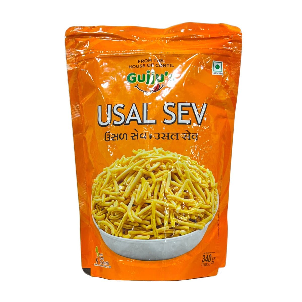 From The Earth Namkeen Usal Sev 340g - Snacks