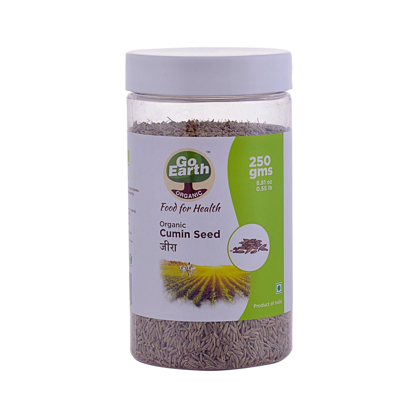 From The Earth Organic Cumin Whole 200g - Spices and Herbs