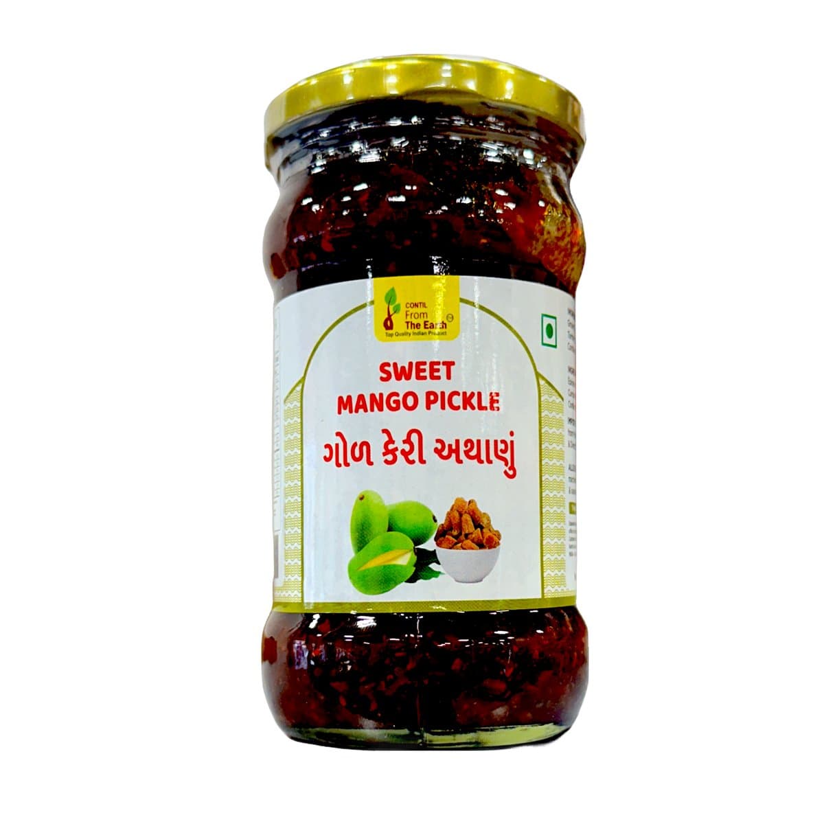 From The Earth Sweet Mango Pickle 600g - Condiments