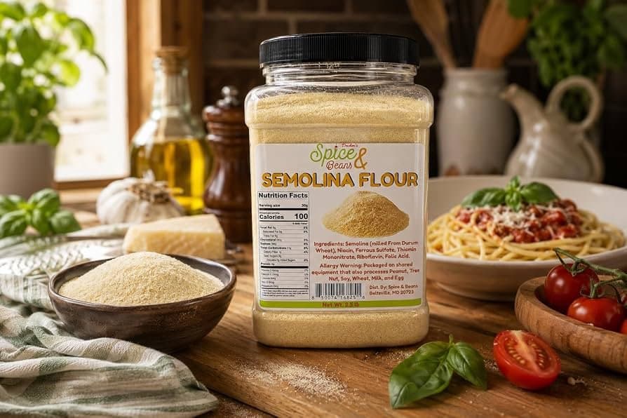 From The Earth Wheat Ladoo Flour 2lb - Flour & Grains