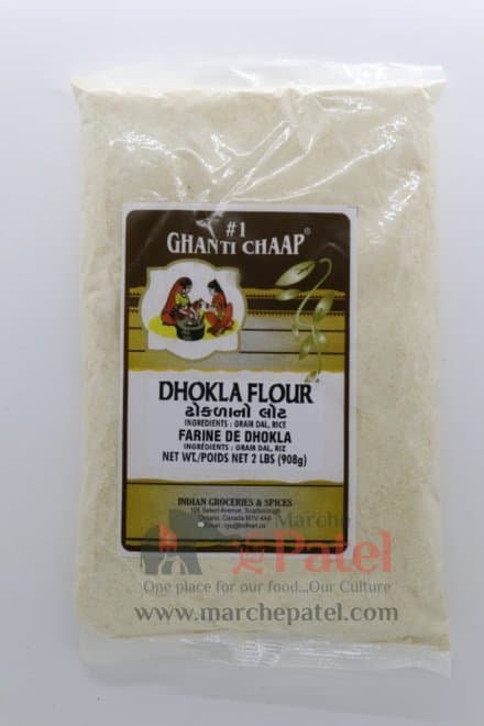 GHANT CHAAP Dhokla Flour 2lb - Flour & Grains