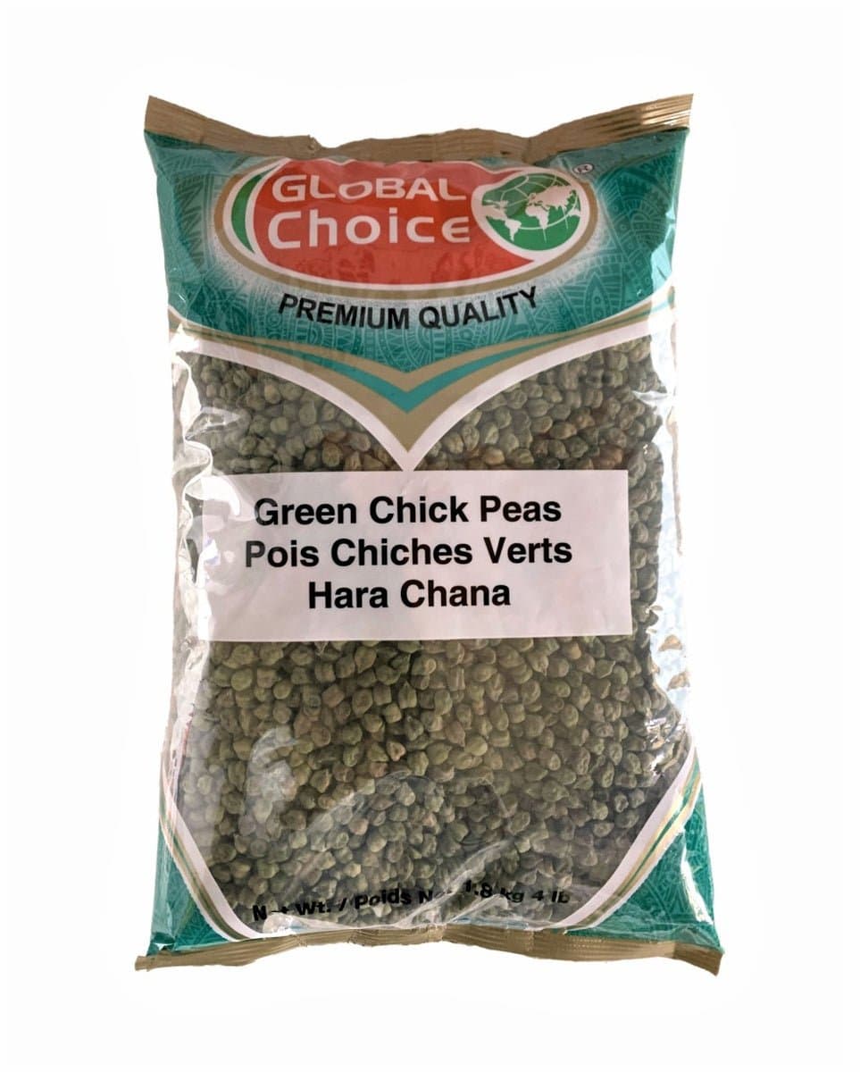 GLOBAL CHOICE Green Chickpeas 4lb - Pulses