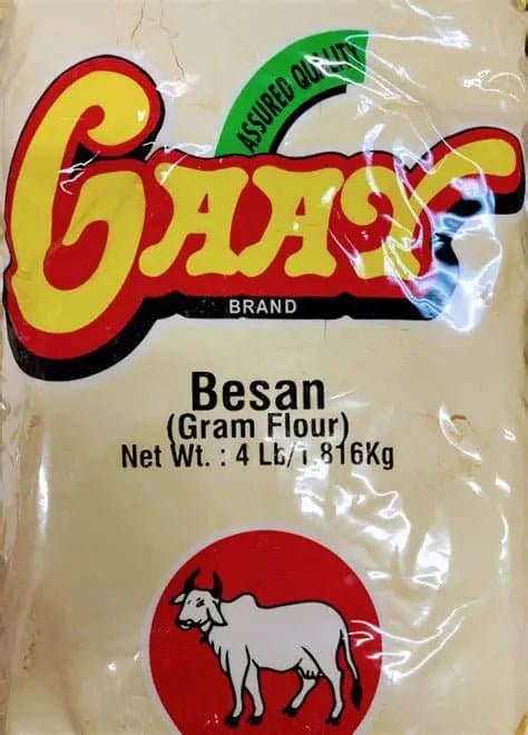 Gaay Chhap Besan 4lb - Flour, Grains & Rice