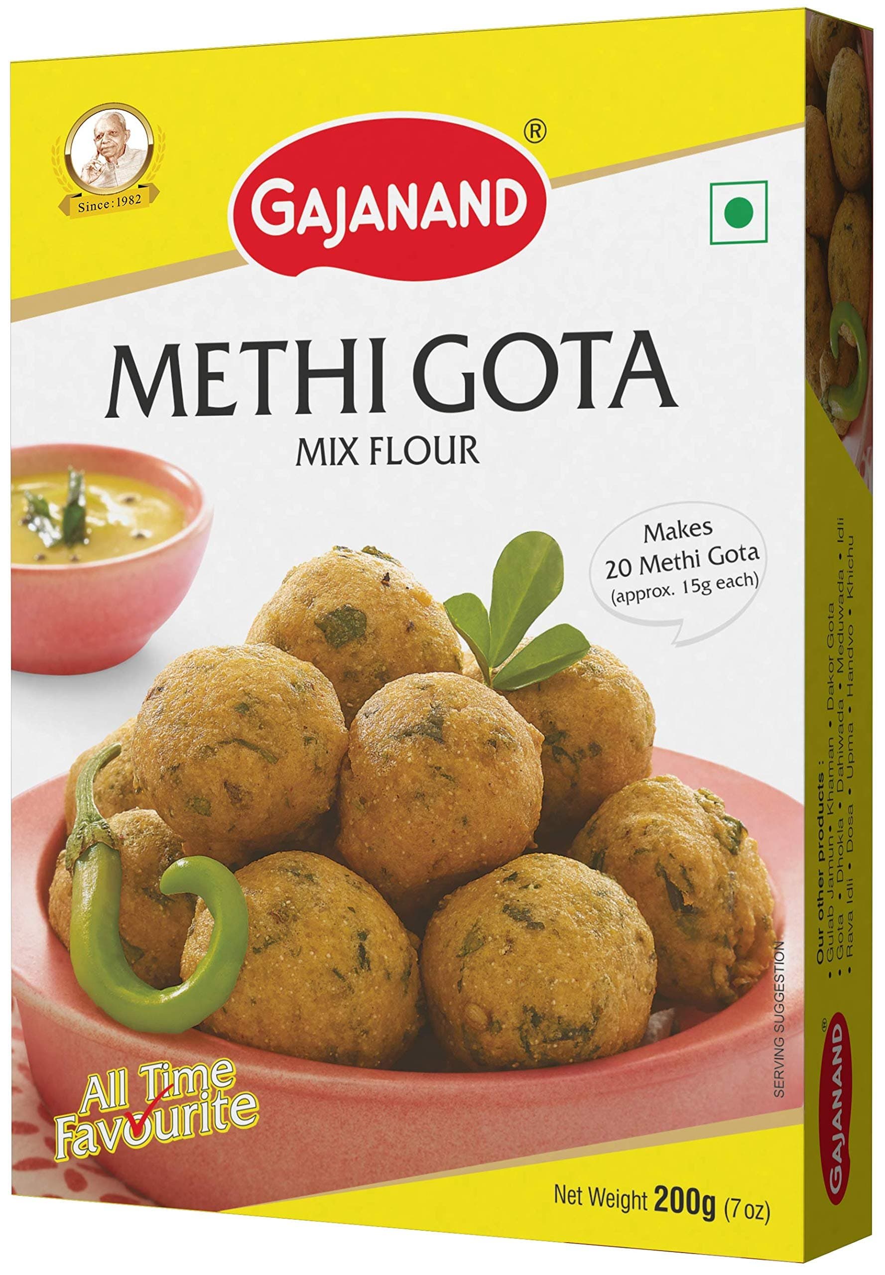Gaja Instant Dahiwada Mix 200g - Ready-to-Cook