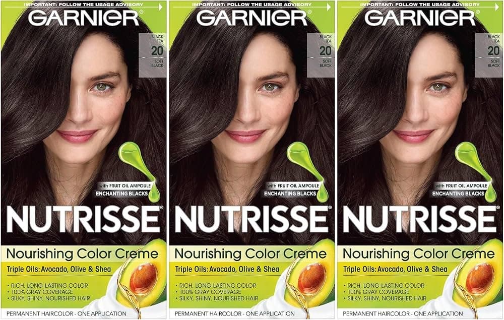 Garnier Hair Color Black & Brown 20+20 - Health & Personal Care