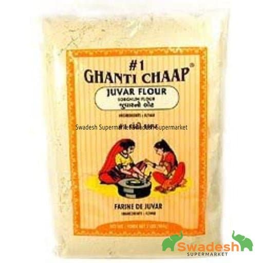 Ghanti Chaap Jowar Flour 900g - Flour & Grains