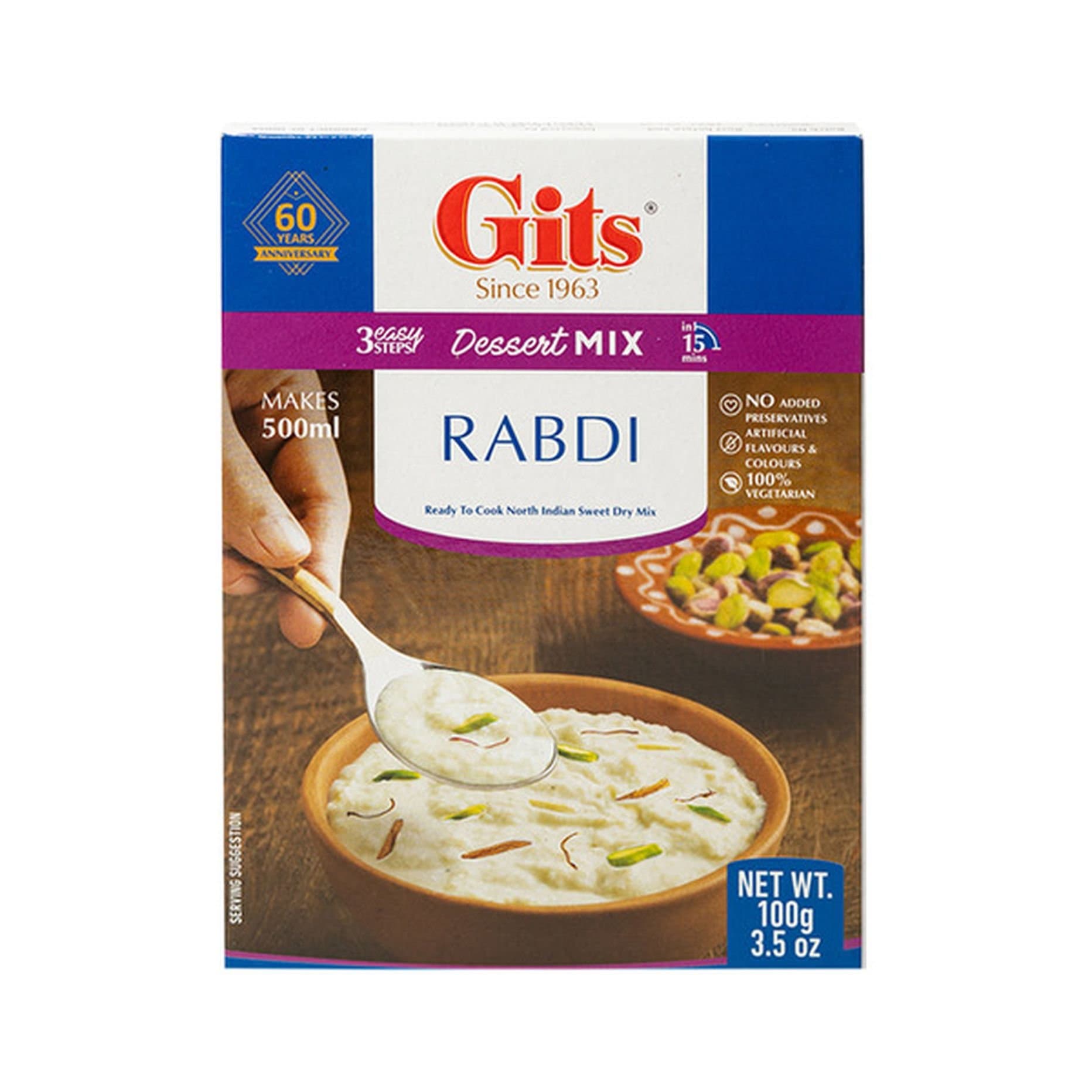 Gits Instant Rabdi 60x100g - Ready-to-Cook