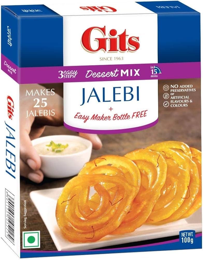 Gits Jalebi Mix - Ready-to-Cook